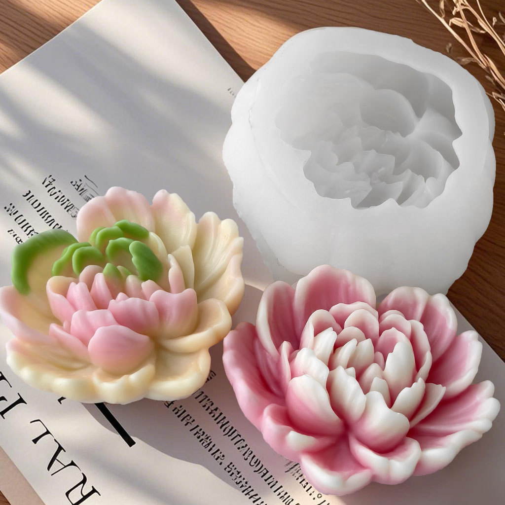 Home Fragrance Rose - Molde de silicona con flores rosas