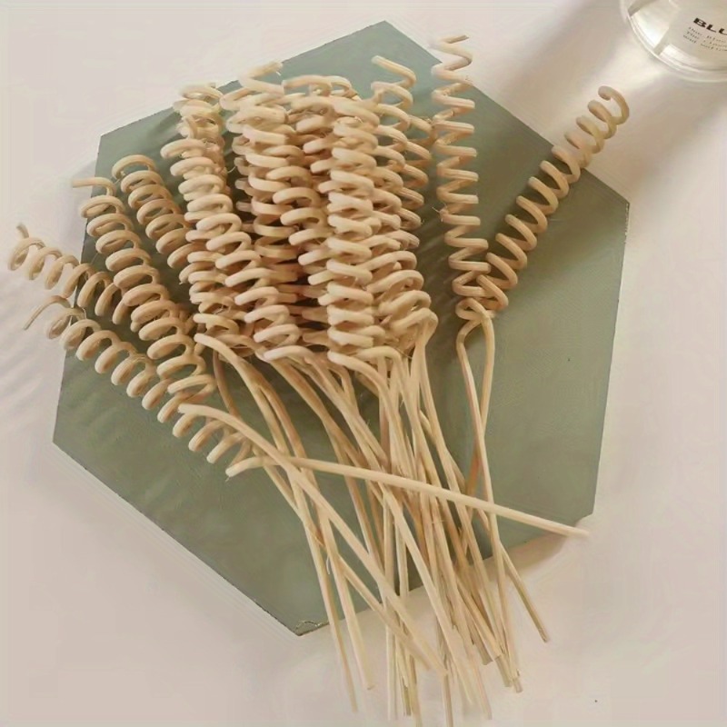 Reed Diffuser Set - Varillas de mimbre curvadas para plantas,