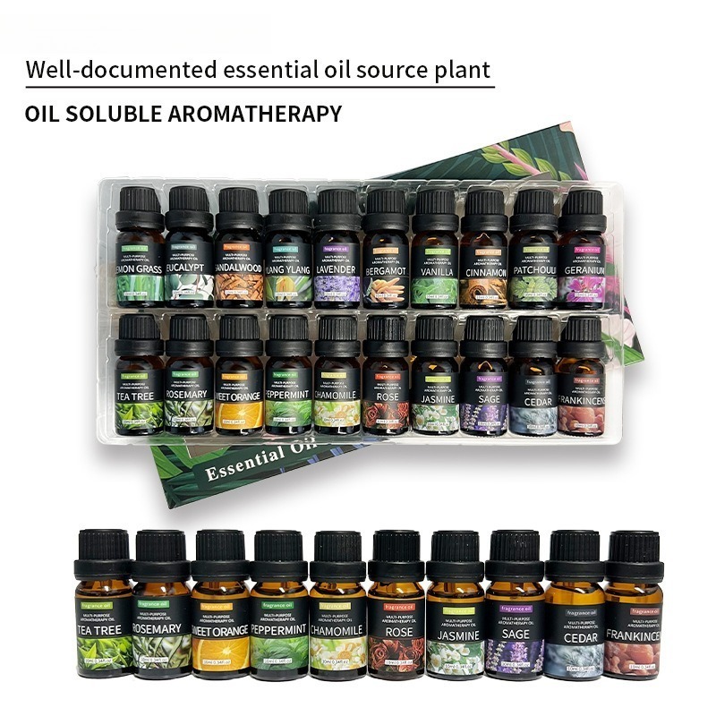Home Fragrance Rose - Juego de 20 Aceites Esenciales para