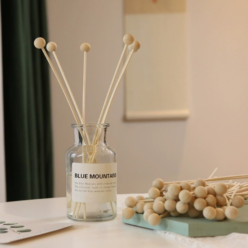 Reed Diffuser Set - 30 unids/lote bola de madera sin