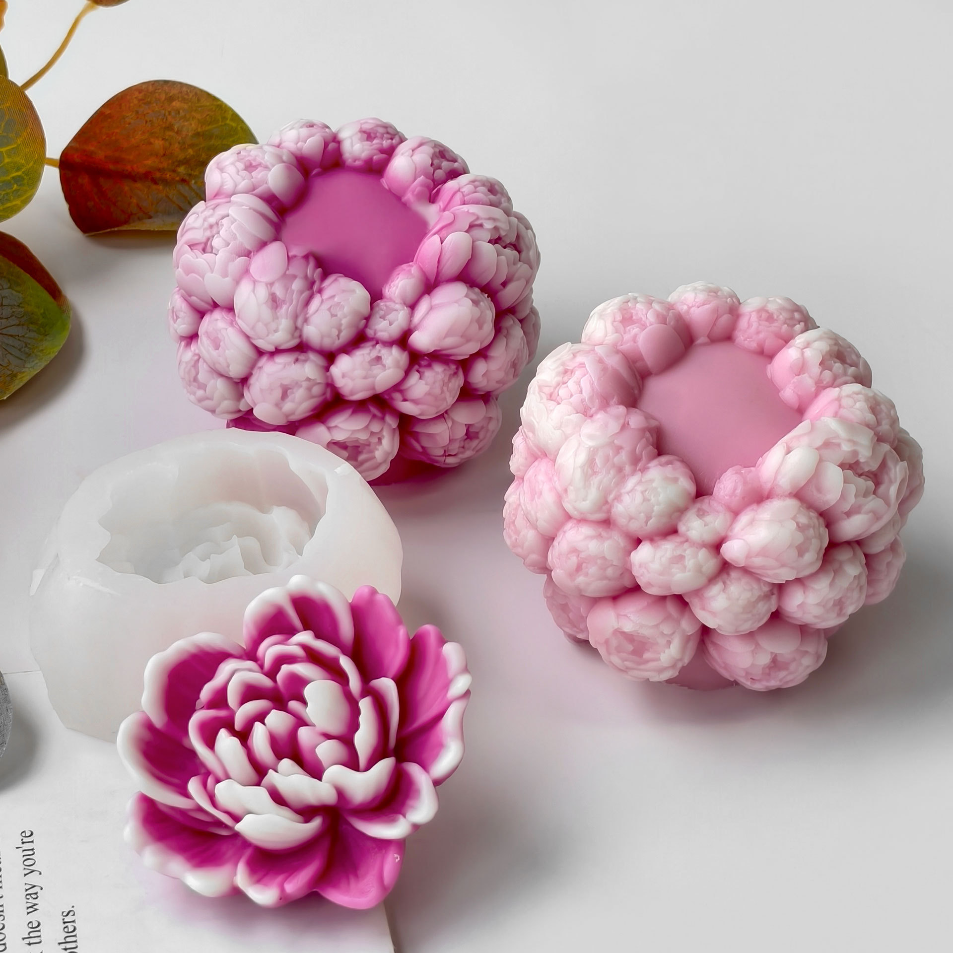 Molde de silicona con flores r - Home Fragrance Rose reseña y precio