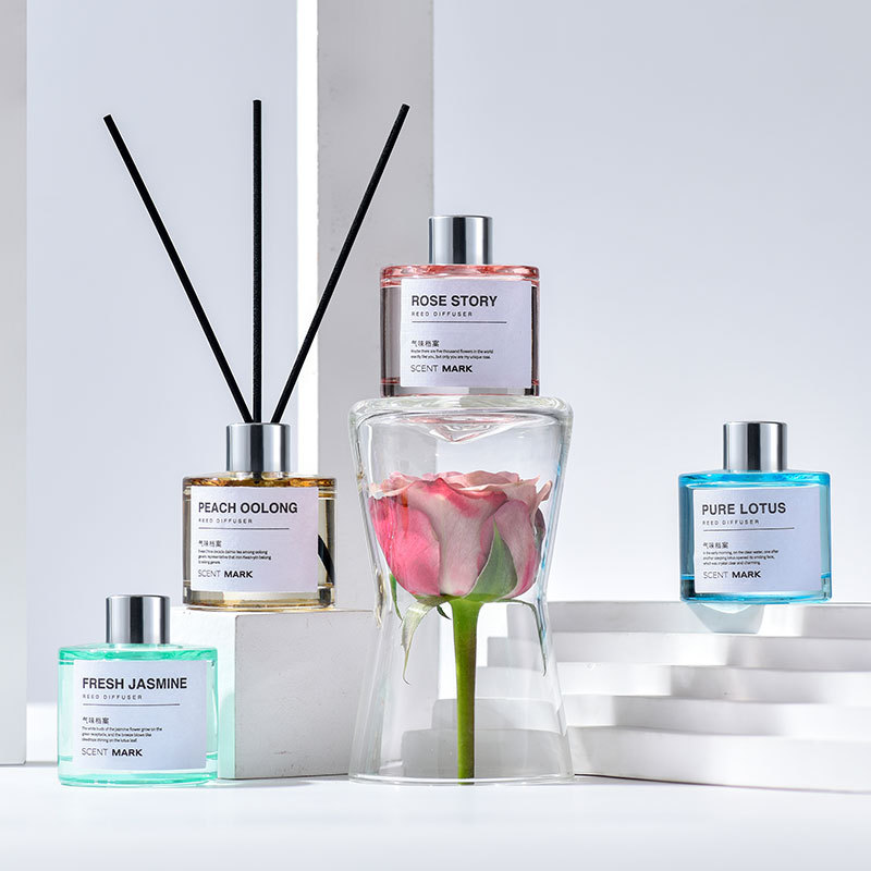 Juego de difusor de caña de 50 - Home Fragrance Jasmine Diffuser reseña y precio