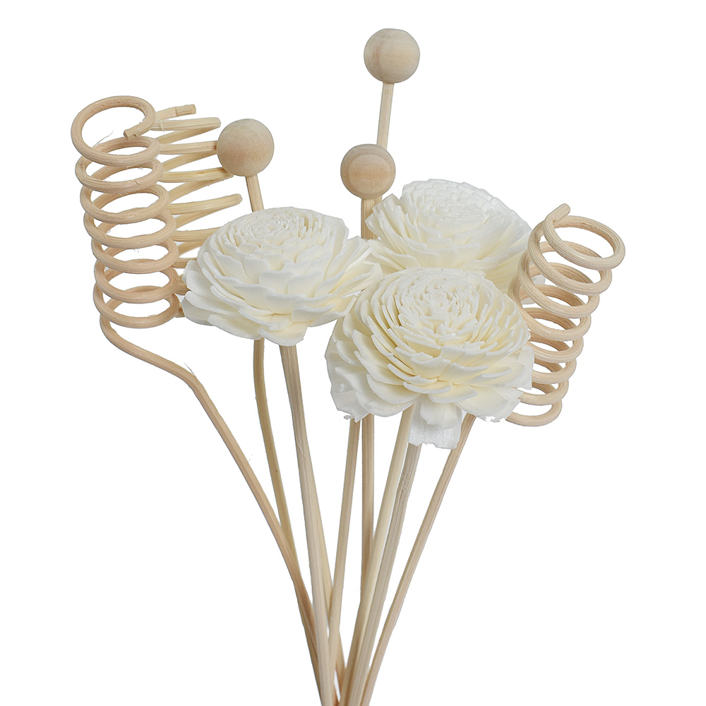 6 uds/8 uds/9 Uds flor Artific - Reed Diffuser Set reseña y precio