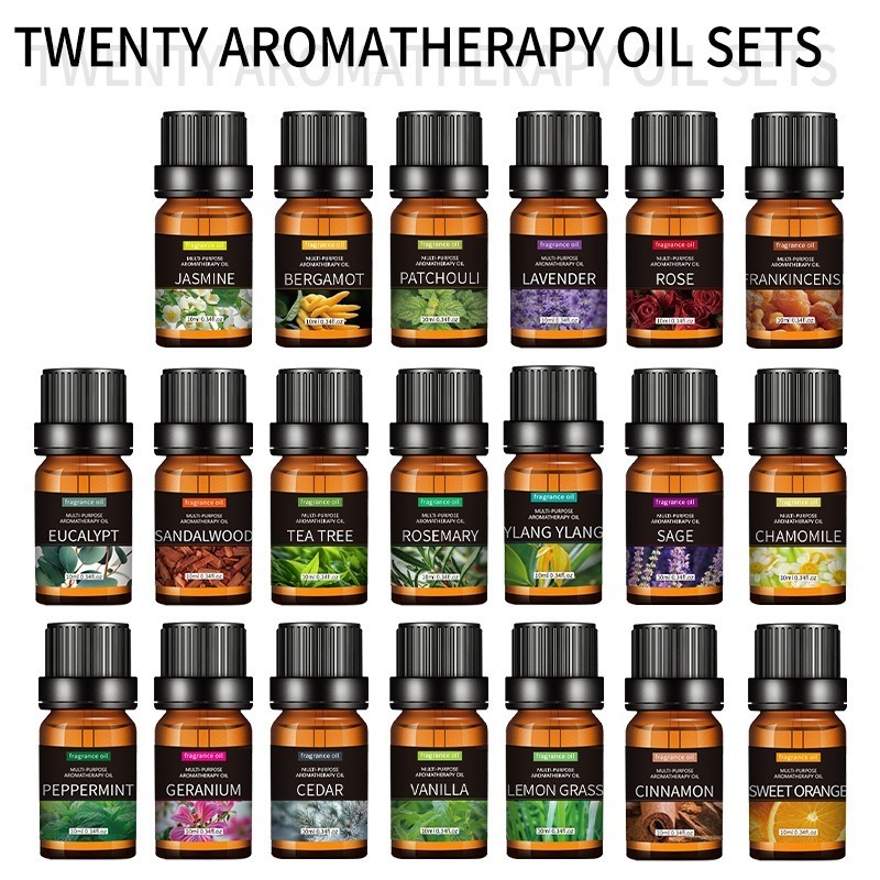 Juego de 20 Aceites Esenciales - Home Fragrance Rose reseña y precio