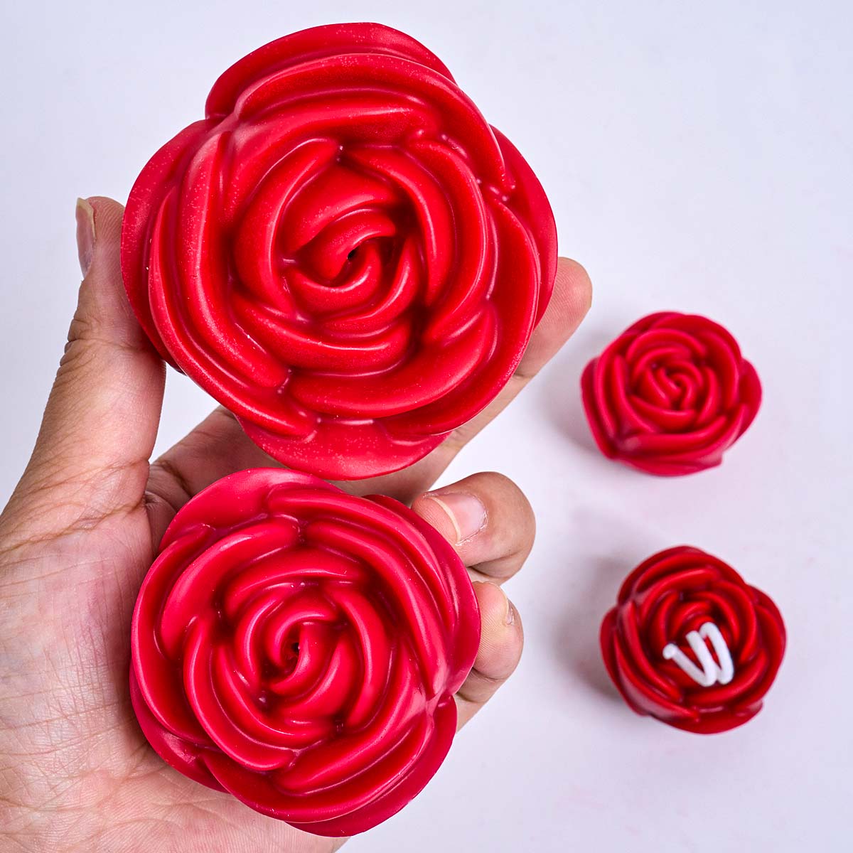 Molde de vela de silicona con  - Home Fragrance Rose reseña y precio
