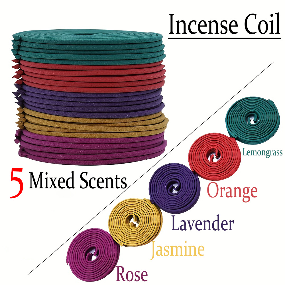 Juego mixto de incienso en esp - Home Fragrance Rose reseña y precio