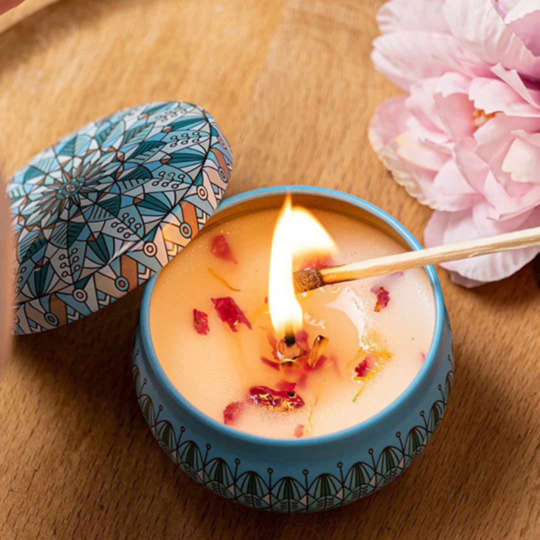 Velas en forma de rosa, ambien - Home Fragrance Rose reseña y precio