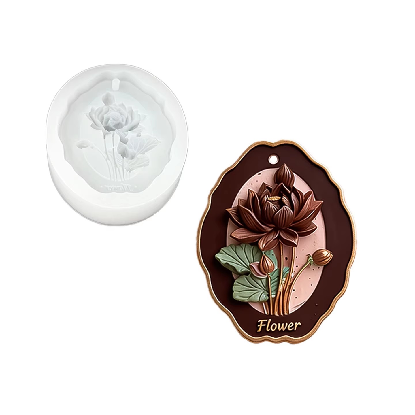 Molde de silicona 3D hecho a m - Home Fragrance Gel reseña y precio